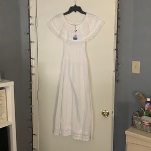 Sea spice Resort Wear White Dress